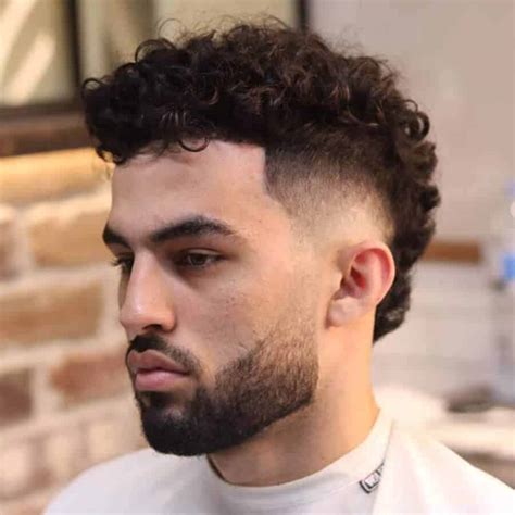 curly head burst fade